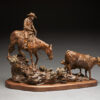 Limited Edition Legendary Cowboy Gathering Pairs Bronze Sculpture by Jan Mapes